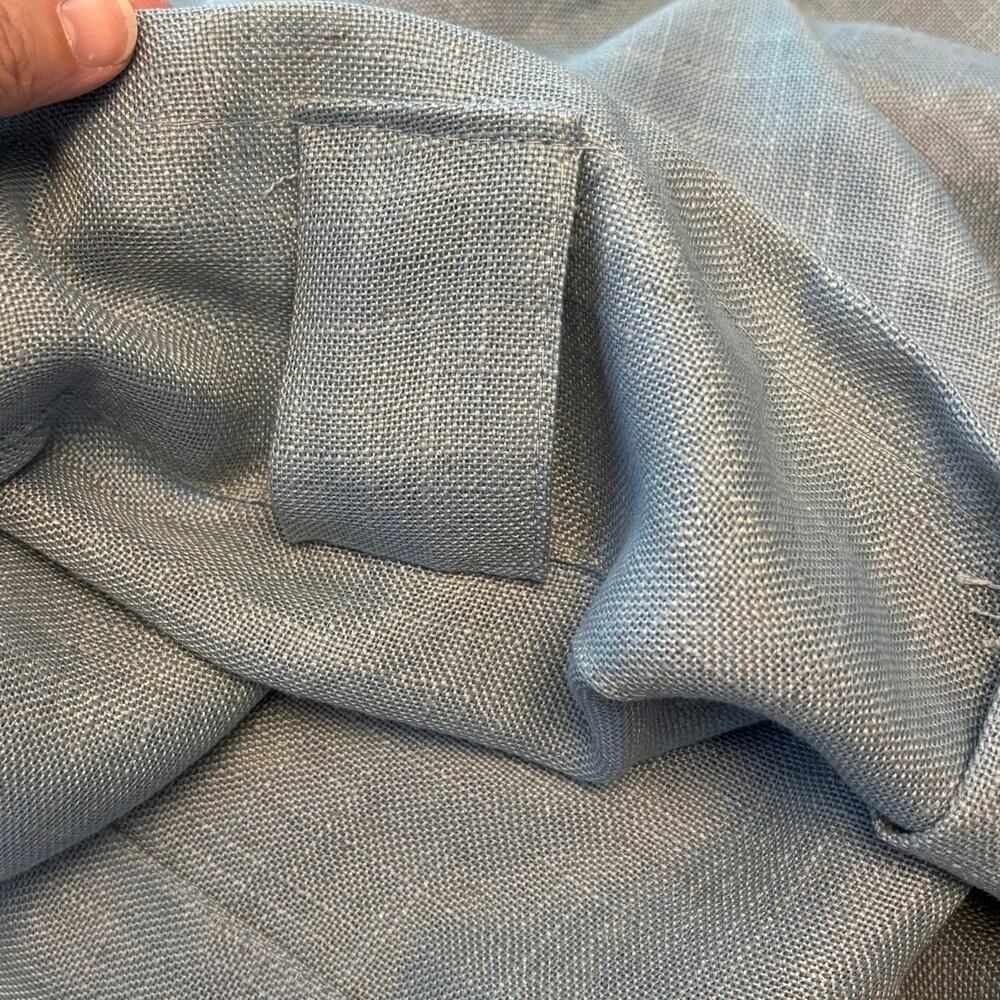 Lot 2 Curtains Drapes Linen Blend Light Filtering Rod Pocket Back Tab 52 x 96 - Picture 4 of 6